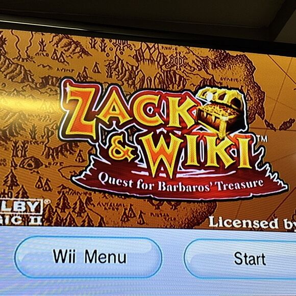 Zack & Wiki: Quest for Barbaros' Treasure (Nintendo Wii, 2007) TESTED - Picture 2 of 8